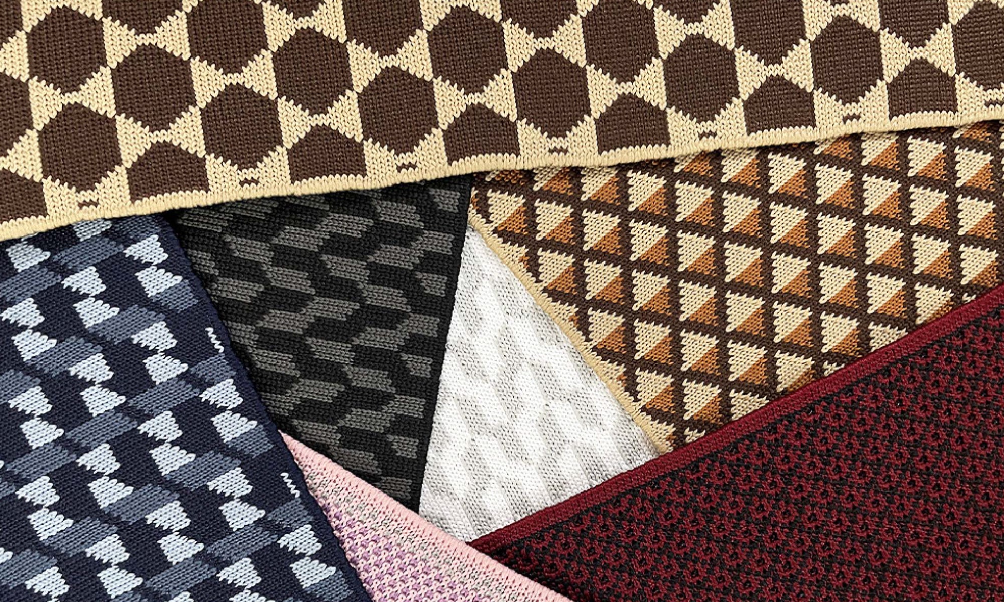 unique patterns and knits used in joon blu bags